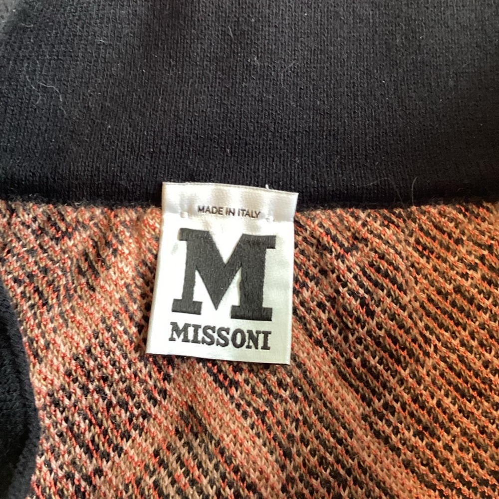 M Missoni Skirt Womens 4 3D Knit Alpaca Blend Iconic Pattern Italy Gossip Girl - Picture 6 of 13